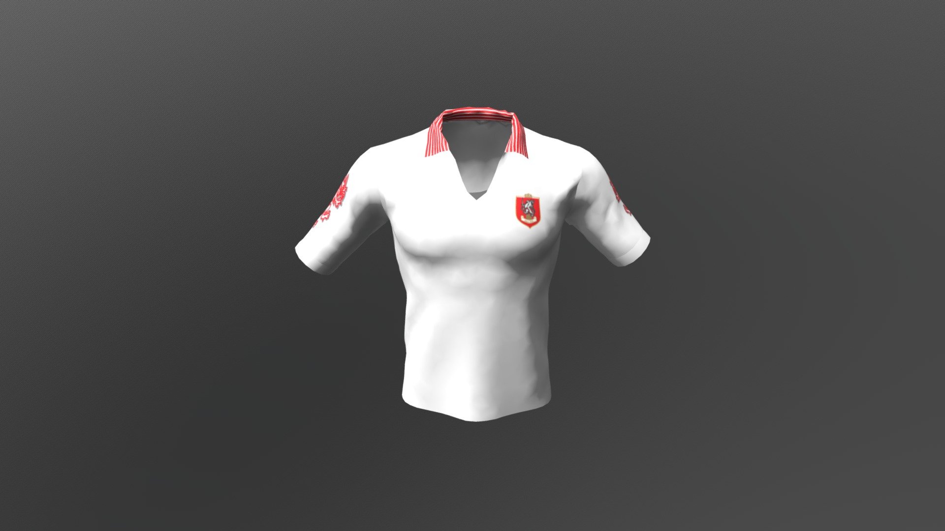 MAGLIA CALCIO 2 - 3D model by Gabriel (@Bgabrirl) [28ee538] - Sketchfab