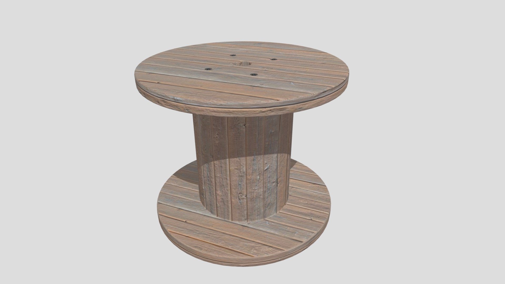Cable reel, 3D CAD Model Library