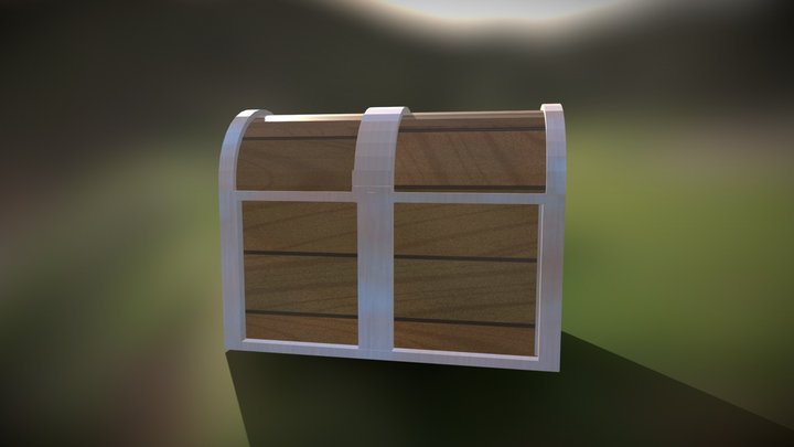 Treasure Chest 3D Model