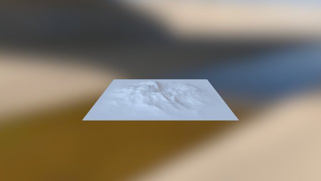 Snowscape : Low Poly 3D Model