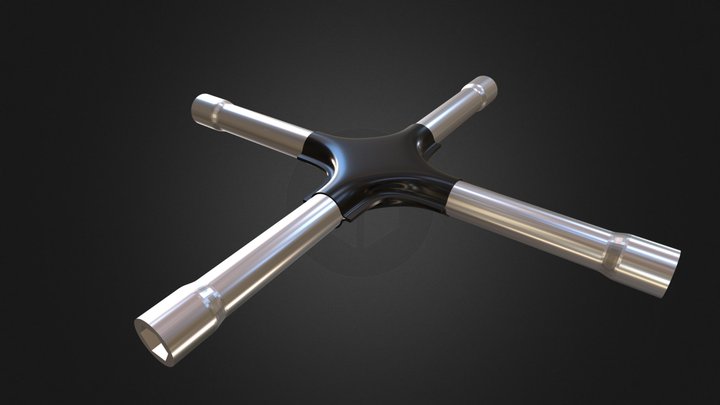 Tool cross 3D Model
