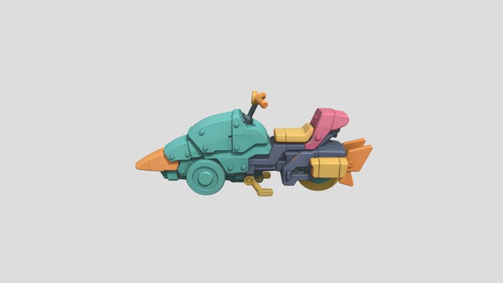 Starbike - Animated Beast Study