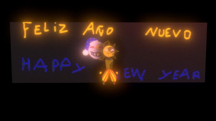 Feliz Año Nuevo (atrasado) Happy new year (late) 3D Model