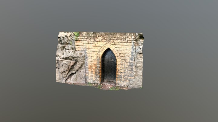 #DoorChallenge - Cave Door 3D Model