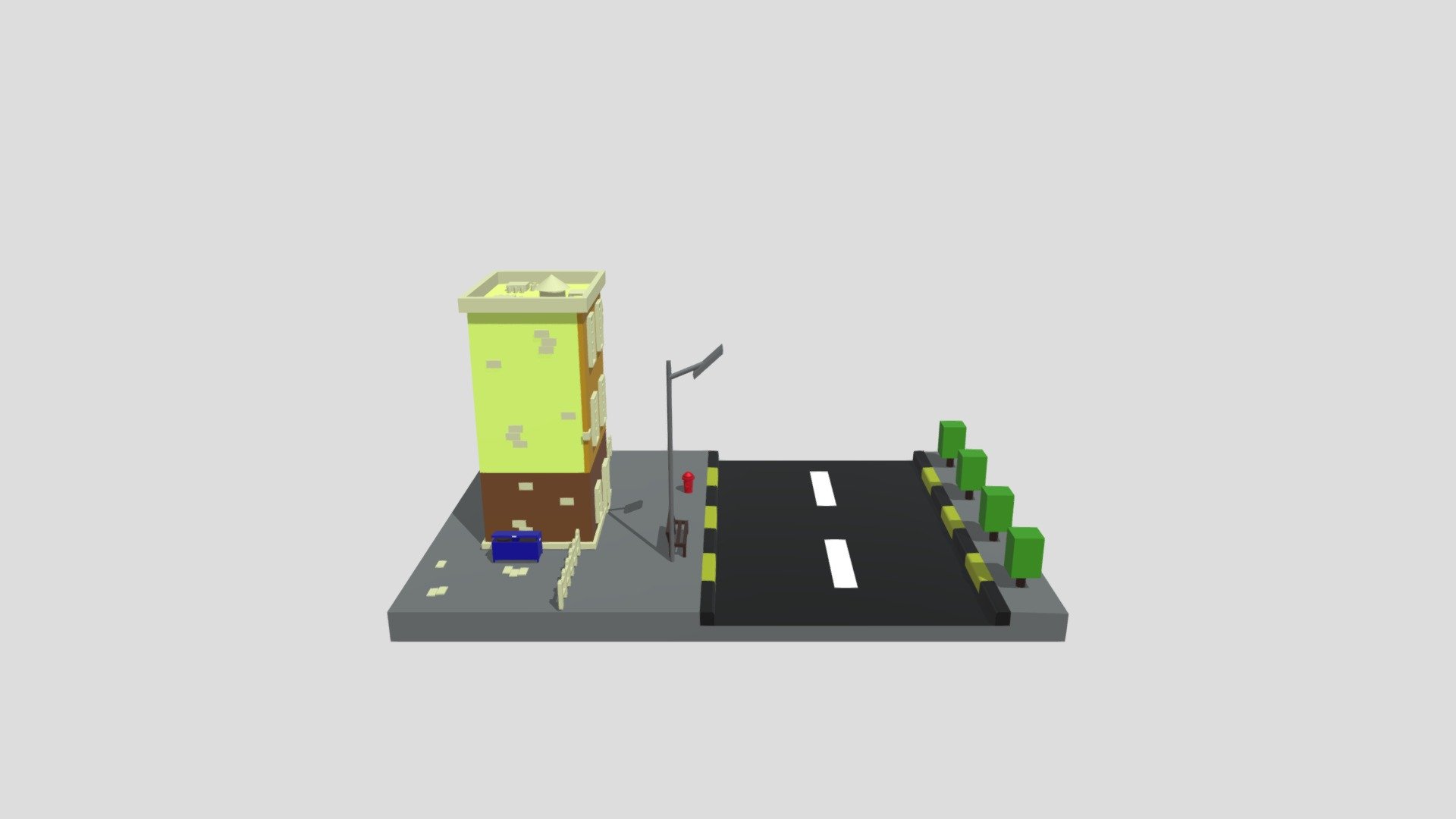 Low Poly Building