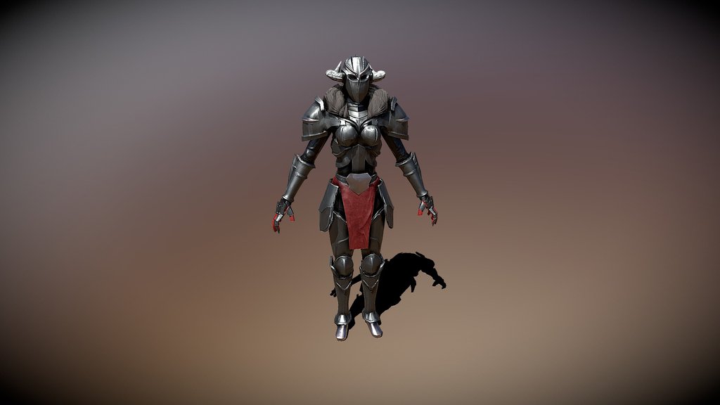 Female Knight Model