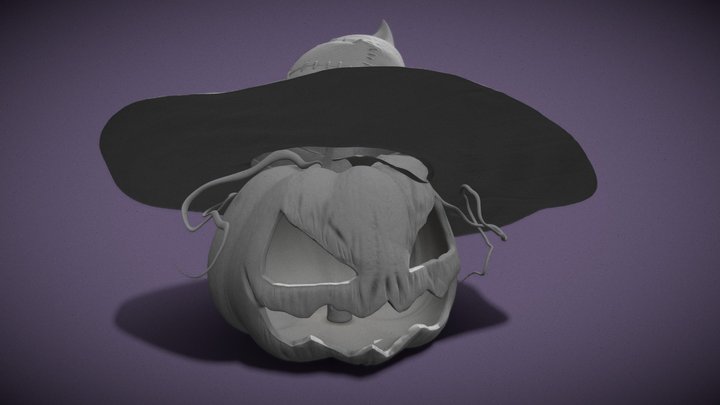 Pumpkin Pete 3D Model