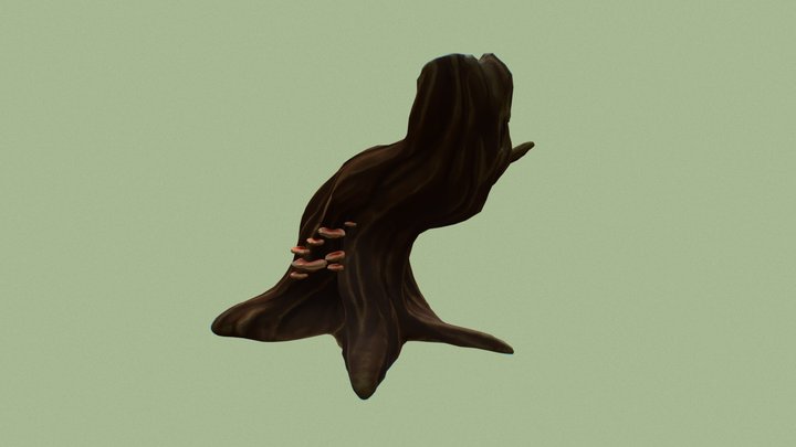 Tree Stump 3D Model