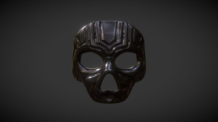 GHOST MASK RILEY CALL OF DUTY MODERN WARFARE COD MW2, 3D models download