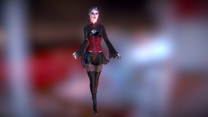 vampire 3D Model