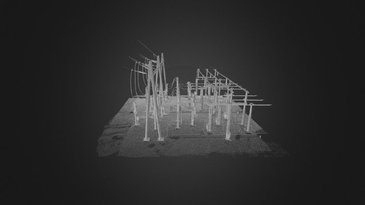 Subestacion 3D Model