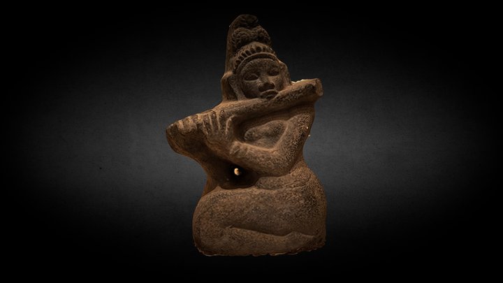 Flutist 3D Model
