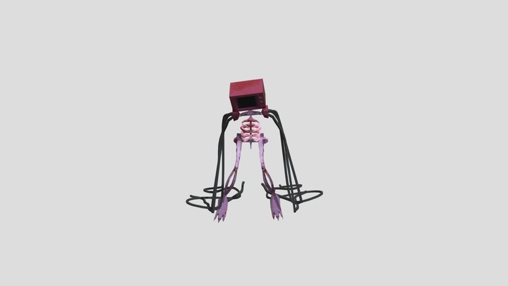 TV- Head 3D Model
