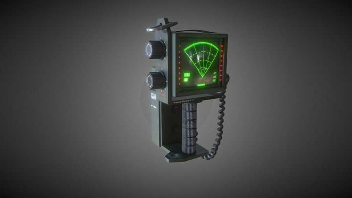 Motion tracker 3D Model
