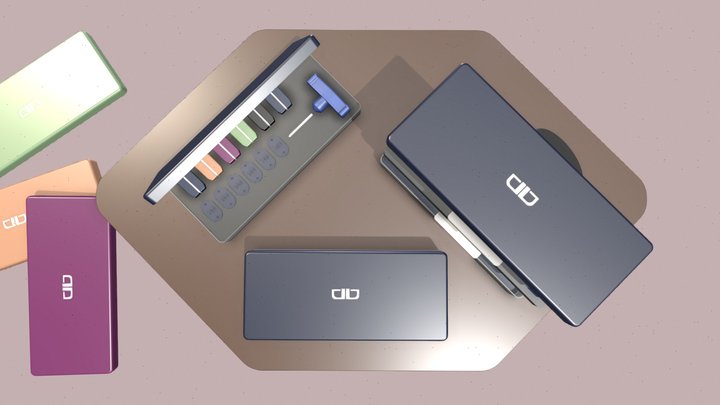 case 느낌만 3D Model