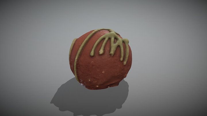 pistachio truffle 3D Model