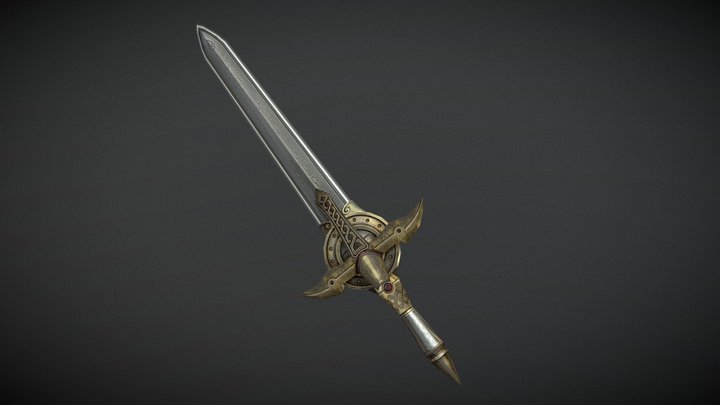 Caliburn/Excalibur (Sonic & The Black Knight) – Free 3D Model STL