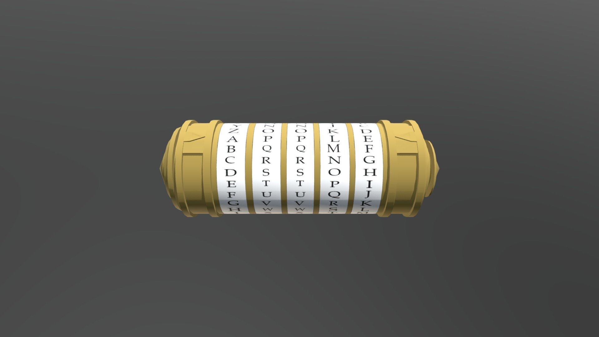 Cryptex Model - 3D model by AjW104896 [28fe9c4] - Sketchfab