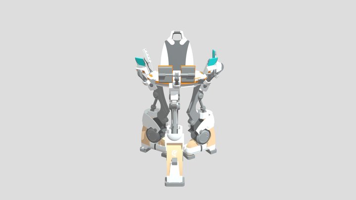 Trony's Chair - NIKKE 3D Model
