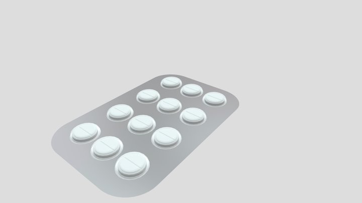 Tablets in a blister pack