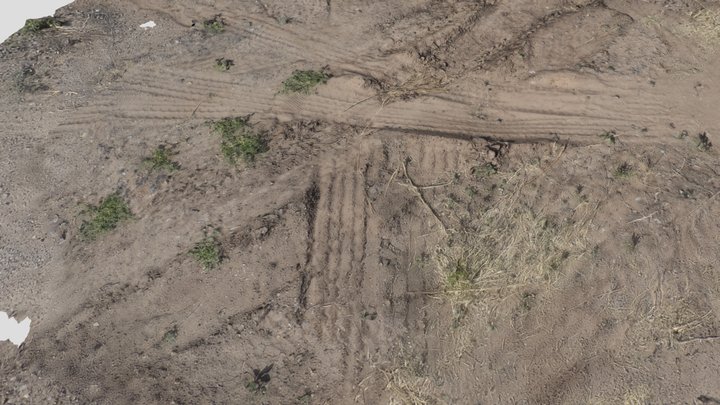 Dirt Ground Tracks Scan – Modello 3D gratuito STL
