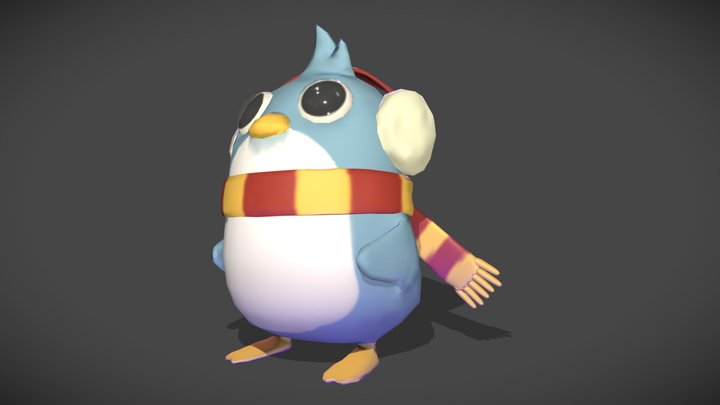 Cute Creature Workshop: Mister Penguin 3D Model