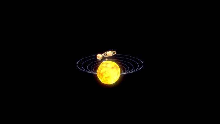 Solar systemtest 3D Model