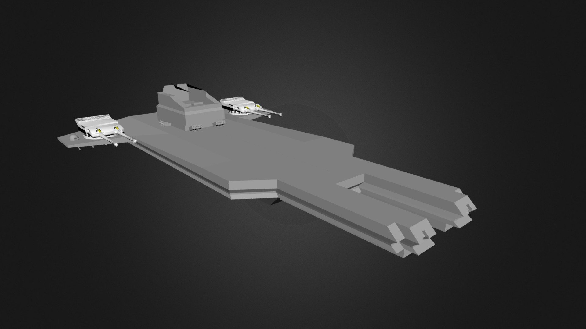 spacecarrier (2) - 3D model by Niels [290153a] - Sketchfab