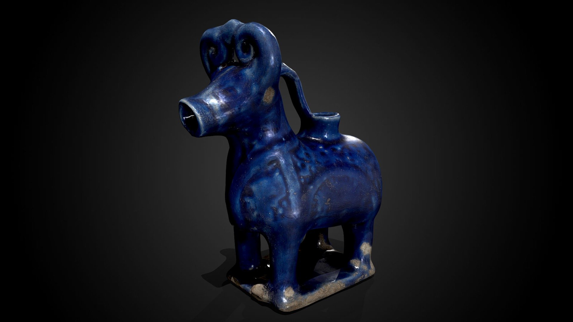 Aquamanile (Ram-shaped Ewer), 13th C CE