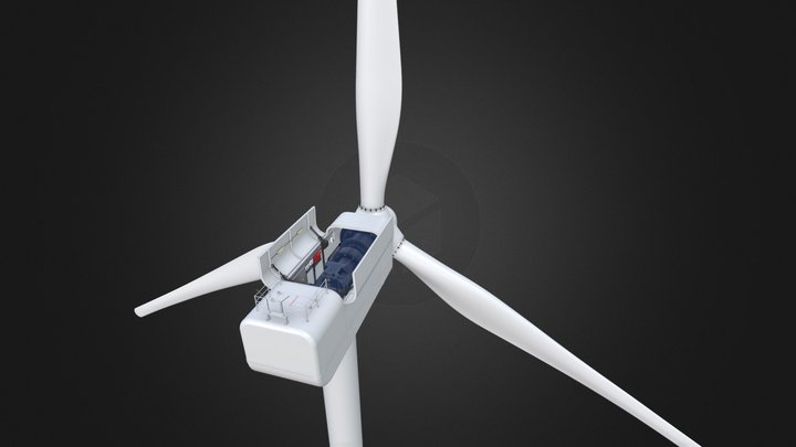 Wind Turbine Virtual Tour 3D Model