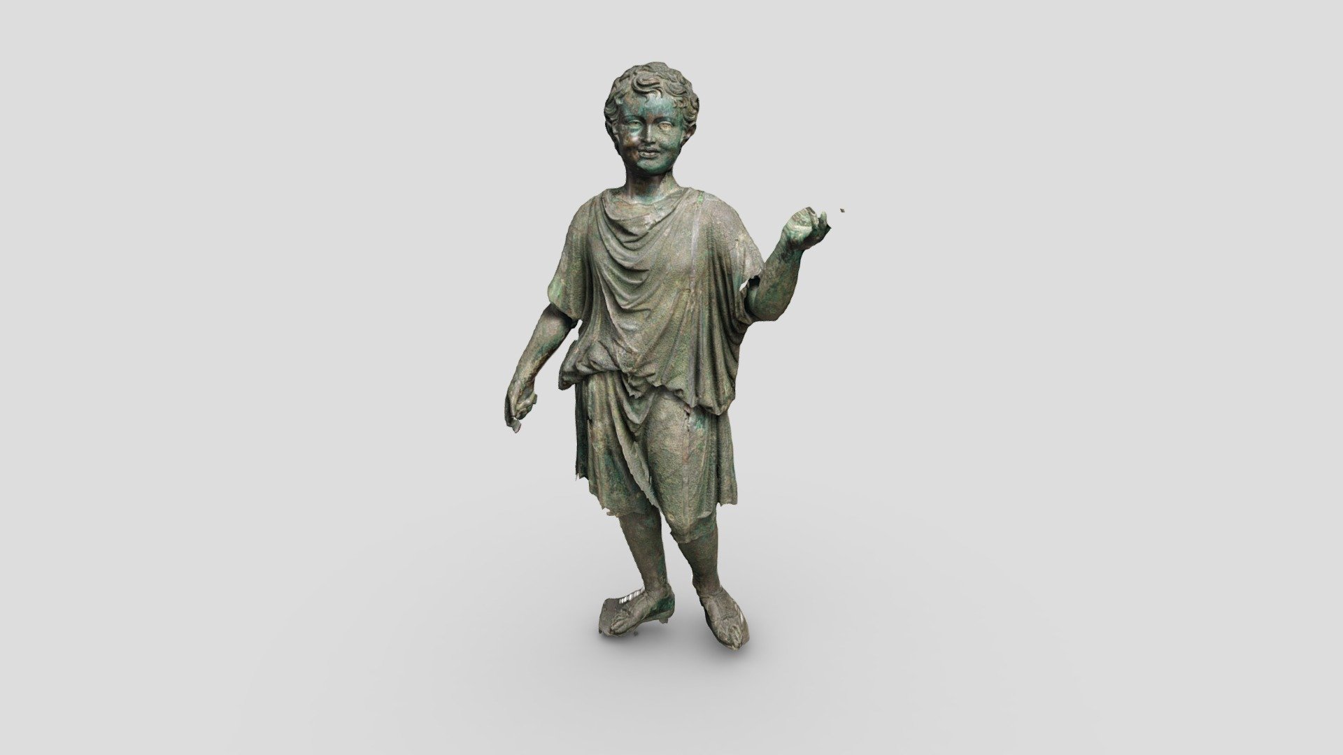 Bronze Statue Of A Camillus - PIFuHD