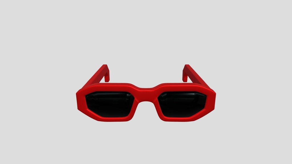 Low Poly Eyeglasses