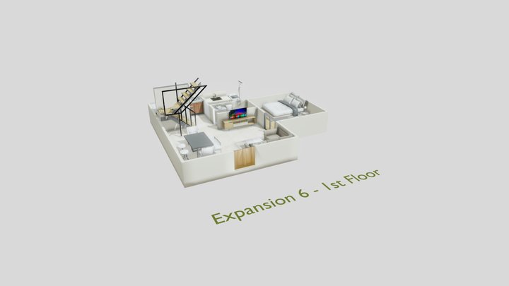 Hanna Expansion 6 Floor 1 3D Model