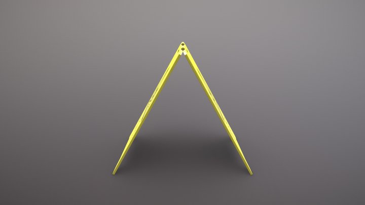 Caution 3D Model