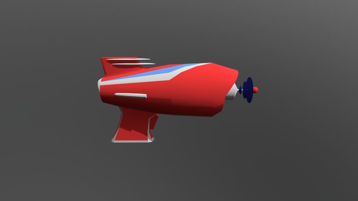 Ray Gun : AlienWave 3D Model