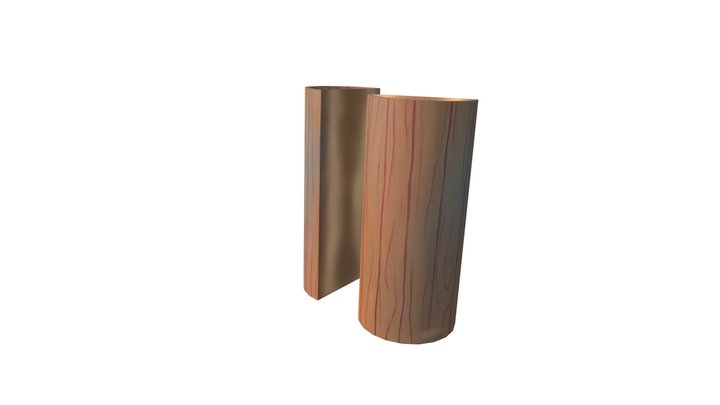 Chopped Wood 3D Model