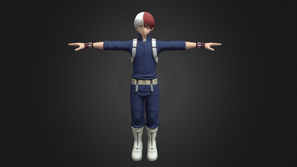 Todoroki Default - My Hero Ultra Rumble