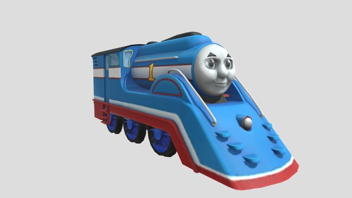 Streamlined Thomas go go thomas 3D Model