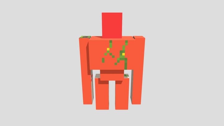 Iron golem 3D Model