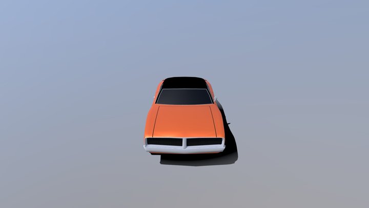 MuscleCar 3D Model