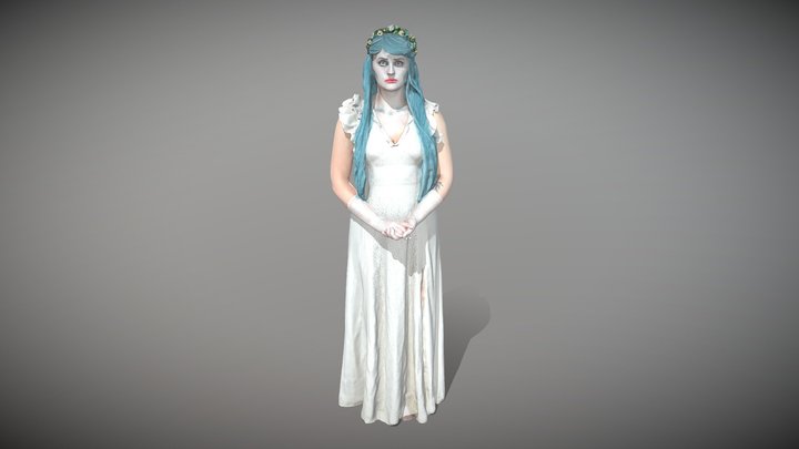 Corpse Bride cosplay 97 3D Model