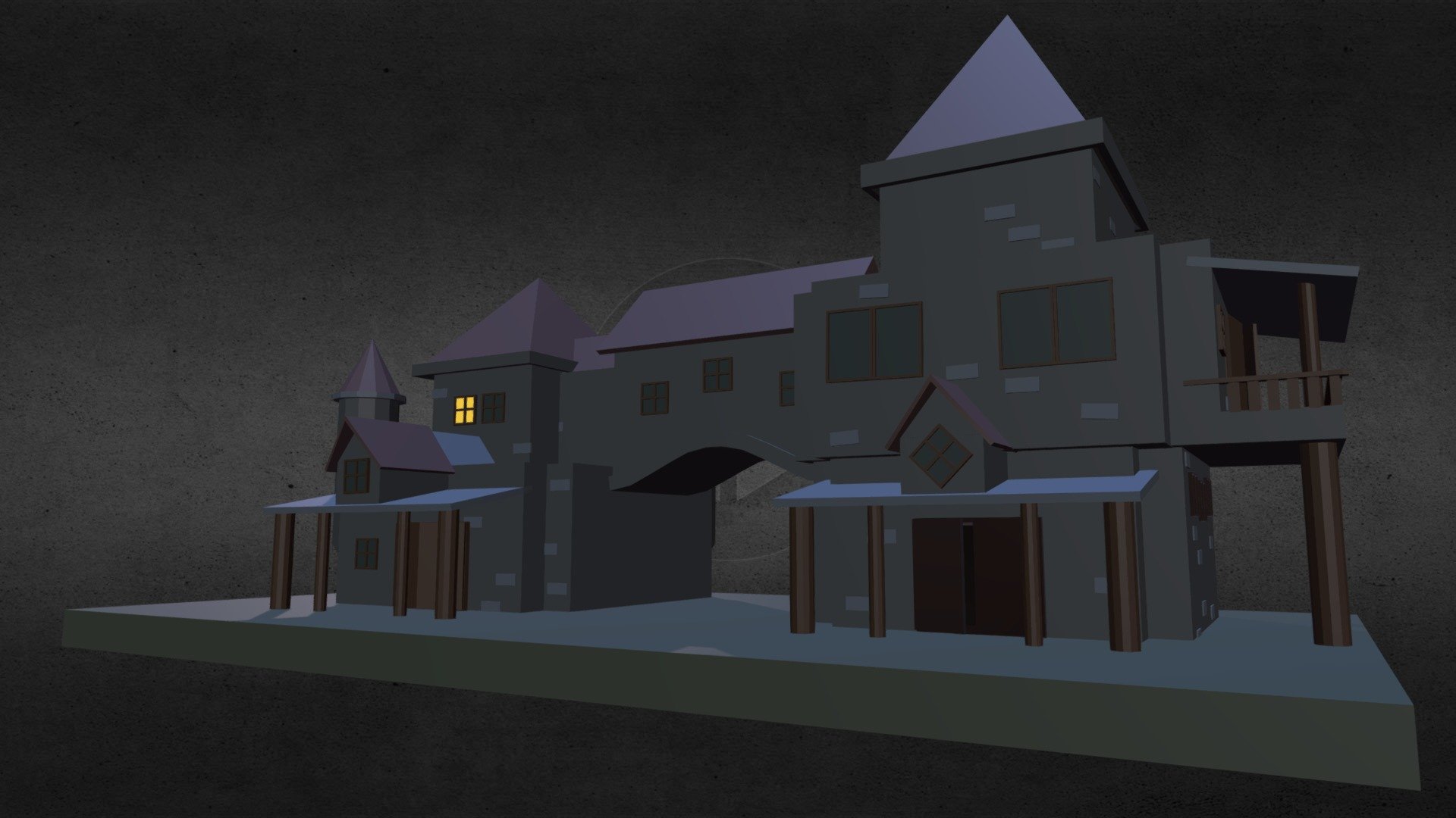 Lone house