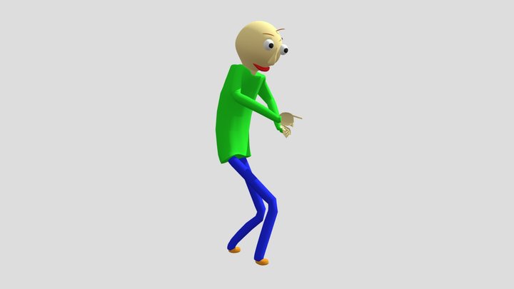 Twist Dance baldi 3D Model
