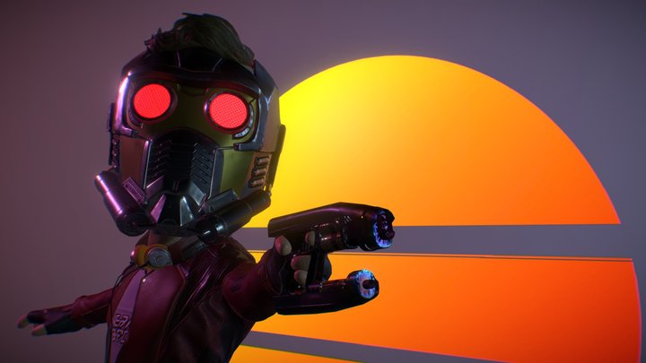 Star Lord 3D Model