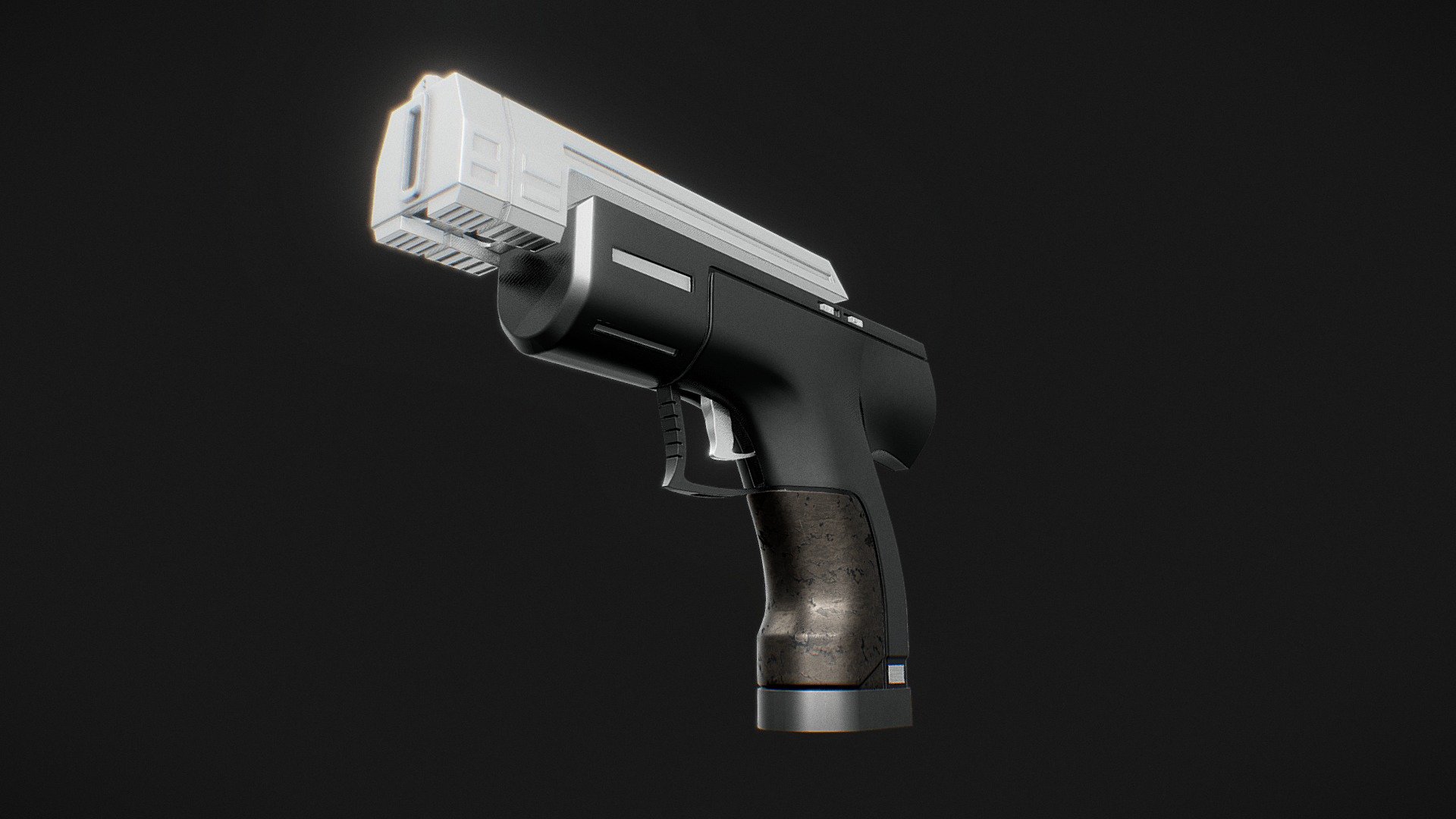 Custom Laser Gun - 3D model by radinv (@radinv1111) [290f27c] - Sketchfab
