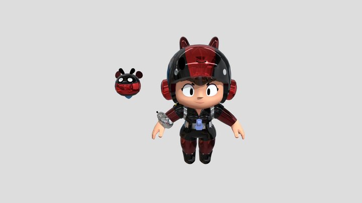 Brawl Stars A 3d Model Collection By Game District Game District Sketchfab - brawl stars 3d characters