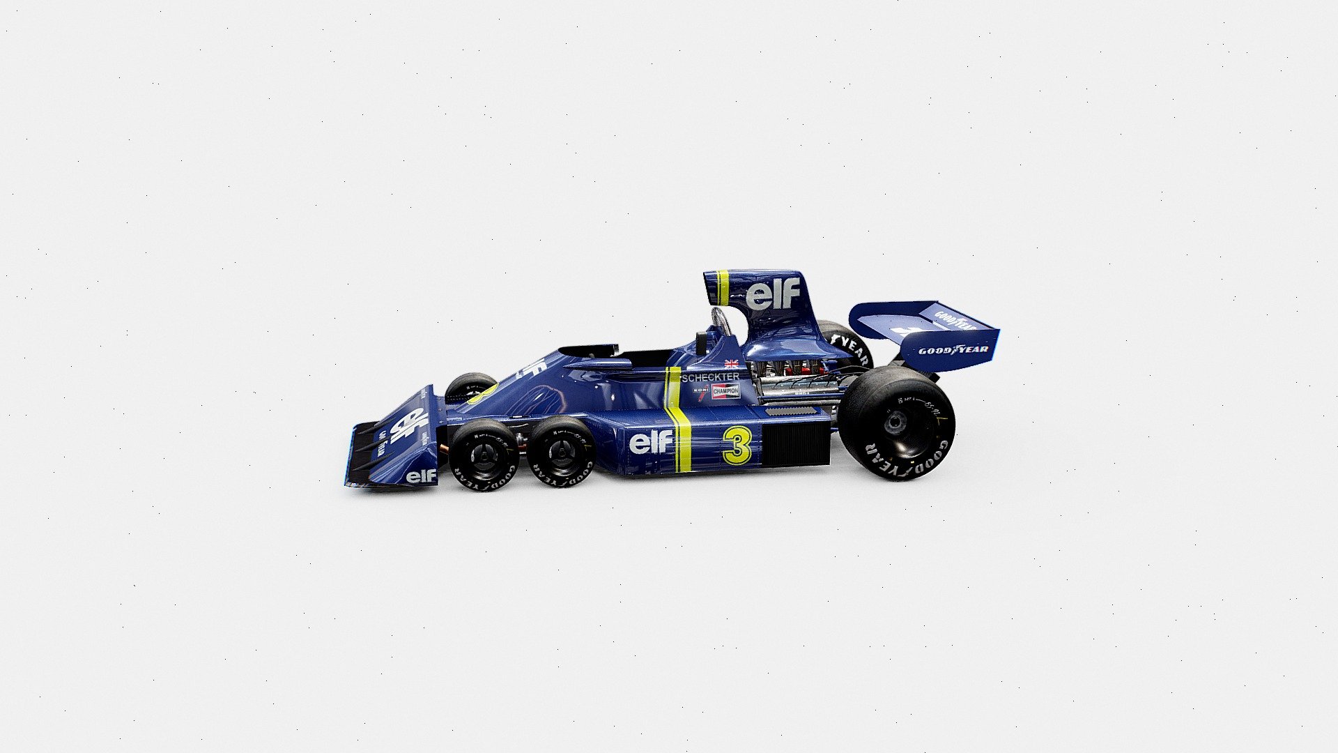 Tyrrell P34 | www.vecarz.com — Sketchfab embed 3D viewer