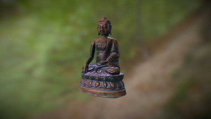 Будда 3D Model
