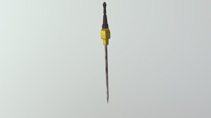 Tremenda Espada 3D Model