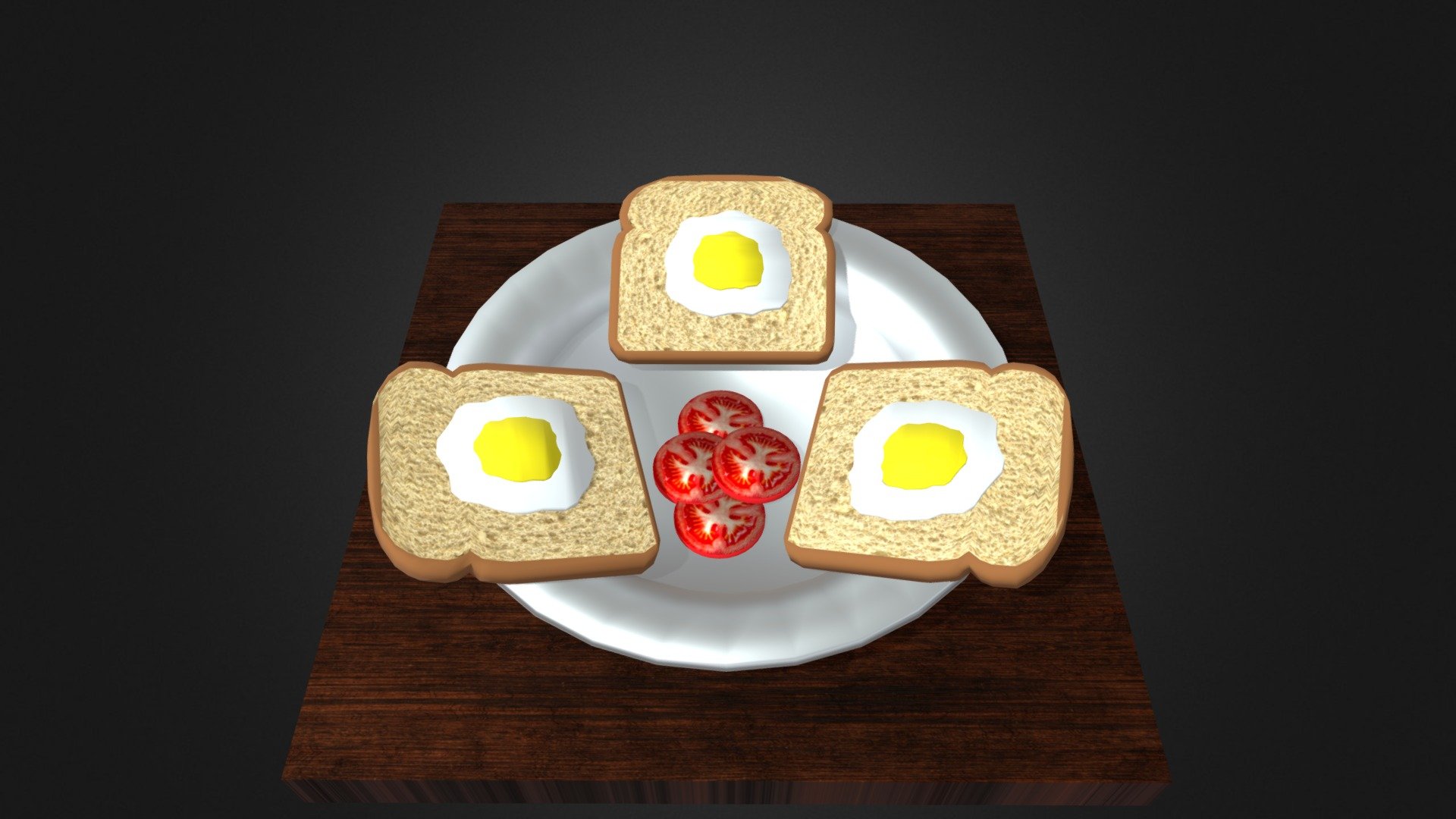 Bread N Egg Breakfast